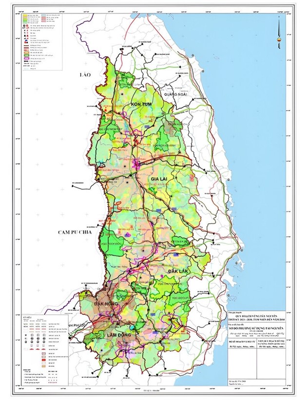 Quy hoạch vùng Tây Nguyên là một quy hoạch tích hợp đa ngành, đa lĩnh vực, lần đầu tiên được lập theo quy định của Luật Quy hoạch.