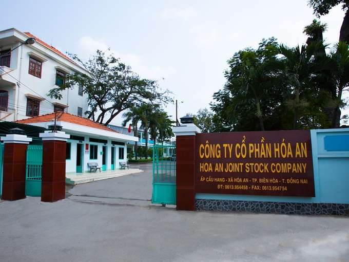 Hóa An khai thác 3 mỏ đá ở Đồng Nai và Bình Phước: mỏ đá Núi Gió, mỏ đá Tân Cang 3 và mỏ đá Thạnh Phú 2.