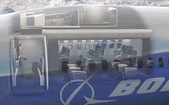 Hình ảnh đồ họa của Boeing cho thấy các khoang của phi hành đoàn. Ảnh: Boeing