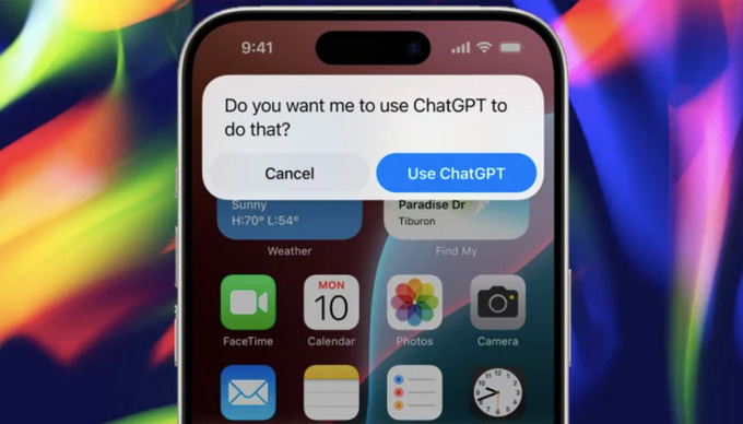 ChatGPT sẽ được Apple tích hợp trong mọi thiết bị. Ảnh: Internet