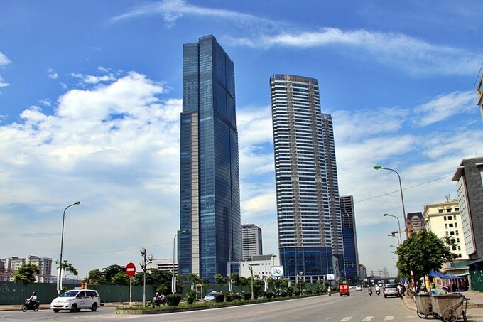 Keangnam Landmark 72 là một trong những biểu tượng đặc trưng cho kiến trúc xây dựng hiện đại tại Hà Nội. Ảnh: Tạp chí Giáo dục Việt Nam