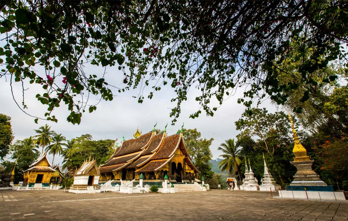 Luang Prabang là ví dụ nổi bật về sự kết hợp giữa kiến trúc truyền thống, kiến trúc thời thuộc địa. Ảnh: Internet