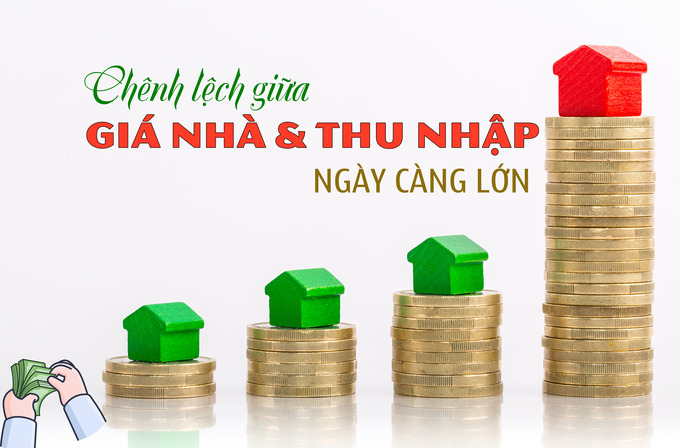 chênh lệc giá nhà