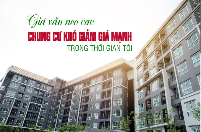 giá chung cư khó giảm