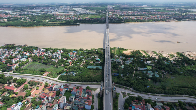 Cầu Thăng Long được xây dựng trong bối cảnh đất nước gặp nhiều khó khăn, chiến tranh diễn ra ác liệt. Ảnh: Đại Đoàn Kết