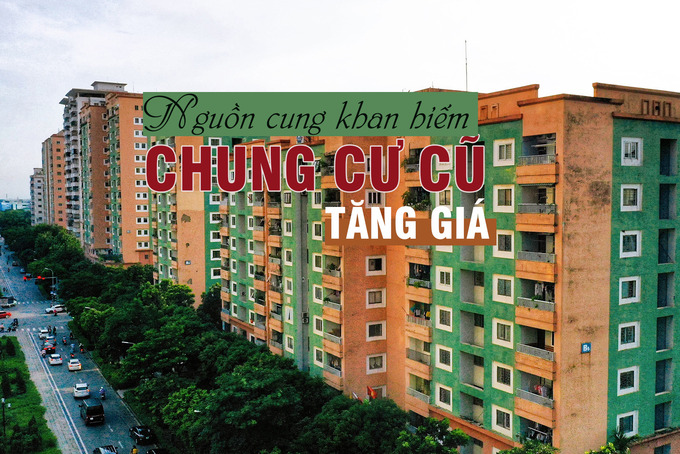 chung cư cũ TĂNG GIÁ