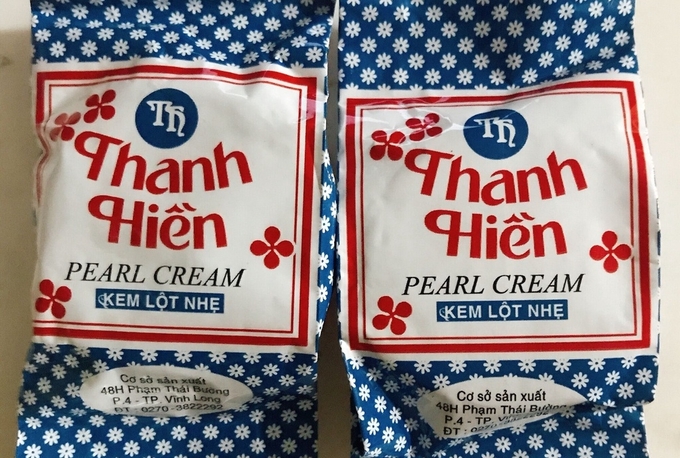 Sản phẩm Kem lột nhẹ Thanh Hiền Pearl Cream bị thu hồi do không đạt tiêu chuẩn chất lượng.