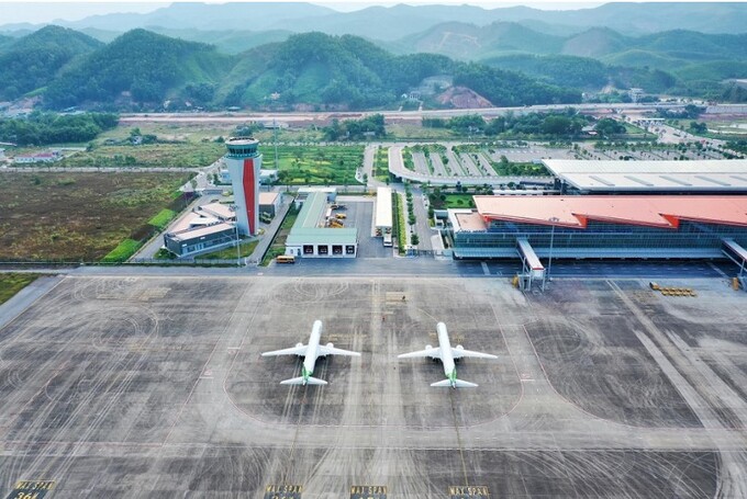 Trong tương lai gần, sân bay quốc tế Vinh có thể phục vụ khoảng 8 triệu hành khách/năm và trở thành Cảng HKQT đứng thứ 6/14 cả nước. Ảnh: Internet