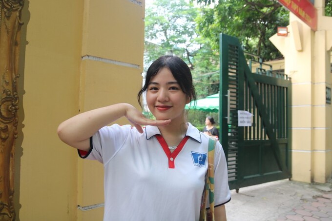 Thí sinh tham dự Kỳ thi tốt nghiệp THPT năm 2024. Ảnh: Mai Loan.