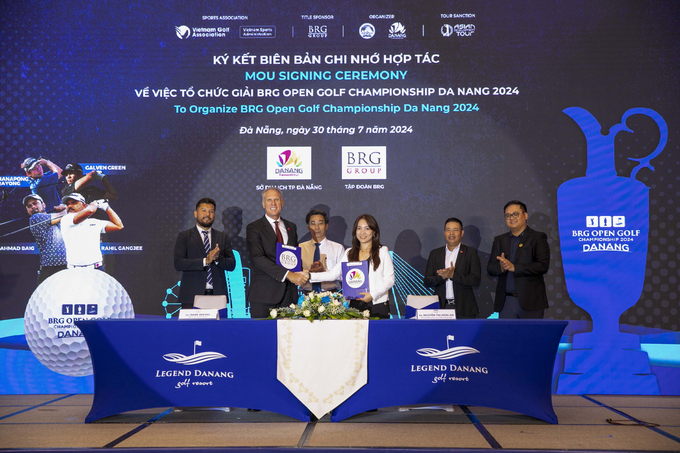 144 golfer hàng đầu Việt Nam và quốc tế đối đầu tại “Giải BRG Open Golf Championship Danang 2024” (Ảnh: Thế Sơn)