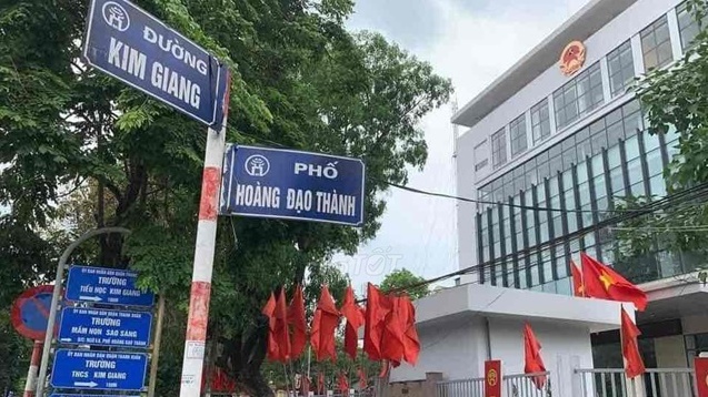 Góc phố Hoàng Đạo Thành. Ảnh: Internet