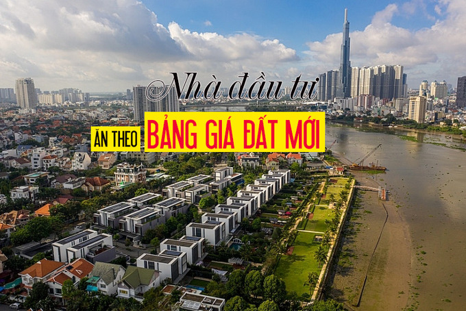 ăn theo bảng giá đất mới