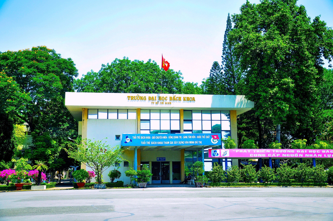 Khuôn viên Trường Đại học Bách Khoa hiện có diện tích 41,23ha, với hơn 140 phòng học được trang bị hiện đại, đáp ứng nhu cầu học tập và giảng dạy. Ảnh: Internet