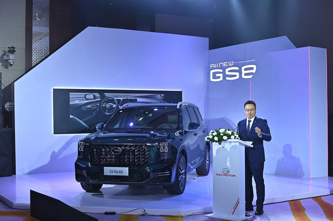 Mẫu xe All-New GS8 của GAC MOTOR.