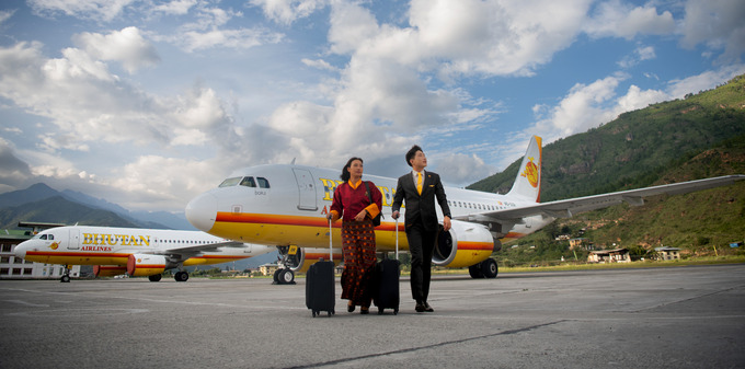 Theo thông tin từ hãng hàng không Bhutan Airlines, chuyến bay đầu tiên kết nối giữa Việt Nam và Bhutan sẽ khởi hành từ TP. HCM và dự kiến bắt đầu từ tháng 1/2025. Ảnh: Bhutan Airlines