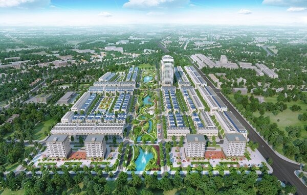 DragonHomes Eco City (Vũ Phúc, TP. Thái Bình) là một trong số những dự án của Dragon Group. Ảnh: Dragon Group