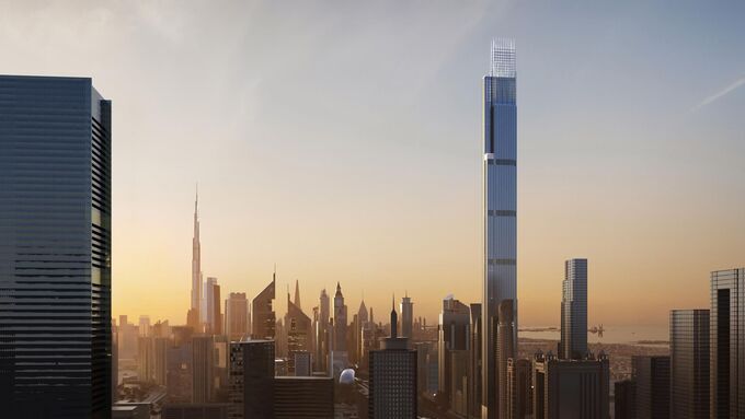 Dự án Burj Azizi đã thu hút sự quan tâm lớn từ giới đầu tư với tổng vốn đầu tư hơn 6 tỷ dirham (khoảng 1,6 tỷ USD). Ảnh: Azizi Developments