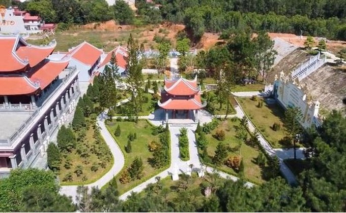 Nhà thờ tổ họ Bùi có diện tích lên đến 35.000m2