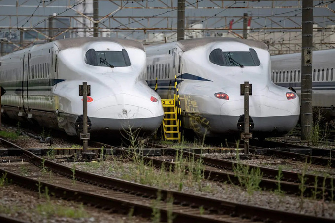 Theo Công ty Đường sắt Đông Nhật Bản (JR East), tàu viên đạn Shinkansen có thể sẽ bắt đầu hoạt động mà không cần người lái từ giữa thập niên 2030. Ảnh: AFP