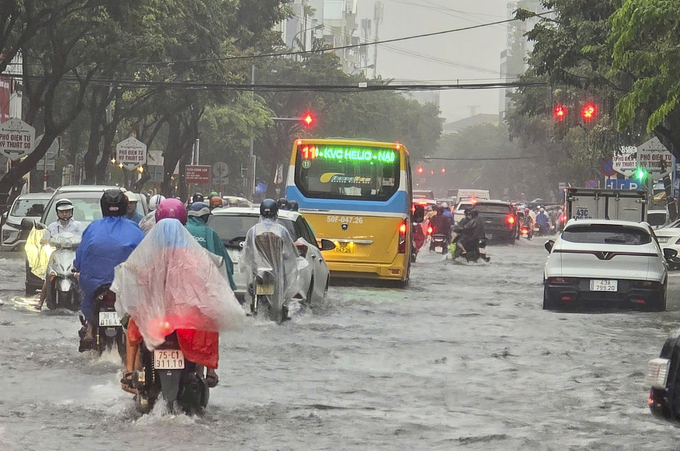 Mưa lớn, trường học ở Đà Nẵng chủ động cho học sinh nghỉ