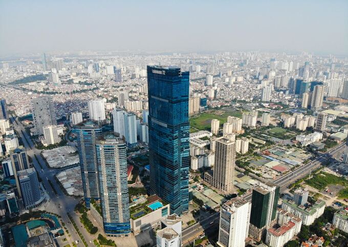 Landmark 72 từng là tòa nhà chọc trời cao nhất Việt Nam. Ảnh: Internet