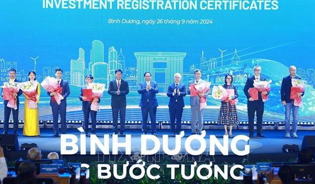 Lễ công bố quy hoạch tỉnh Bình Dương thời kỳ 2021-2030, tầm nhìn đến năm 2050 diễn ra thành công tốt đẹp ngày 26/9.