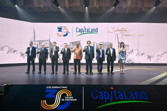 CapitaLand tự hào đánh dấu cột mốc kỷ niệm 30 năm hoạt động tại Việt tiệc tri ân các đối tác, đơn vị đồng hành và nhân viên