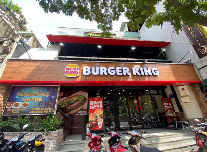 cửa hàng Burger King Phạm Ngũ Lão tại quận 1, TP. HCM