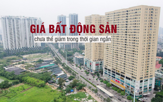 Giá BĐS chưa giảm