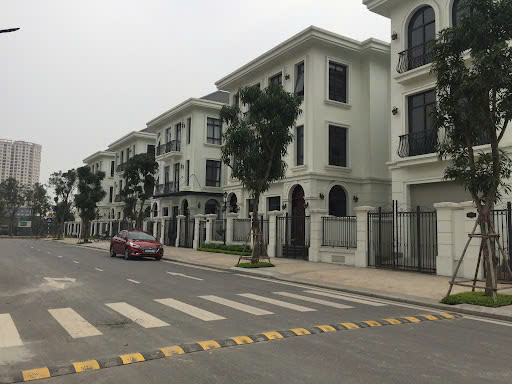 Ảnh một khu biệt thự Hà Nội