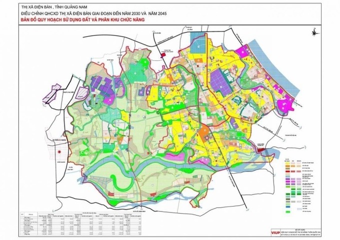 Thị xã Điện Bàn được quy hoạch trở thành đô thị kết nối. Ảnh: Báo Quảng Nam