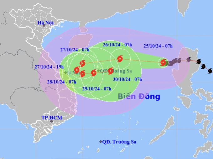 Quảng Nam ra lệnh cấm biển để ứng phó bão Trà Mi