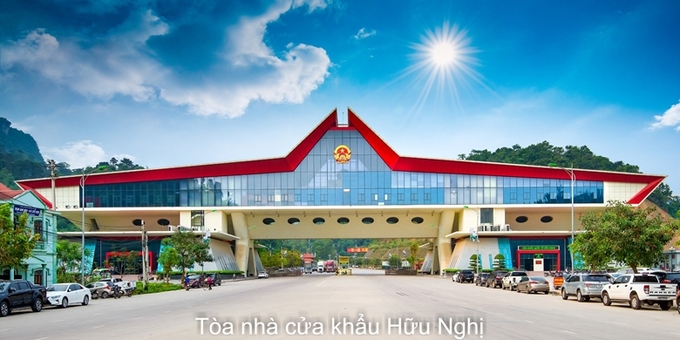 Cửa khẩu Hữu Nghị - Nơi giao thương Việt Nam và Trung Quốc. Ảnh: INT