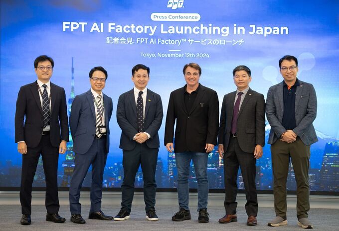 Ngày 5/12/2024, Tập đoàn FPT công bố thành lập Công ty TNHH FPT Smart Cloud Japan, trụ sở tại Tokyo, Nhật Bản. Các lãnh đạo FPT và đối tác trong Lễ ra mắt nhà máy AI của FPT tại Nhật Bản.