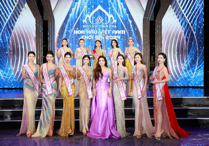 Chủ tịch Miss Vietnam Business Đặng Gia Bena - Chủ tịch kiêm Trưởng BTC cuộc thi cùng Top 5 và dàn Người đẹp chiến thắng các hạng mục phụ