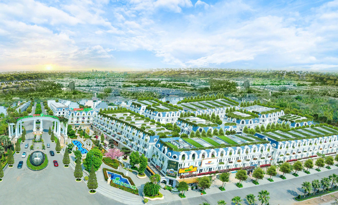 Phối cảnh dự án Five Star Eco City