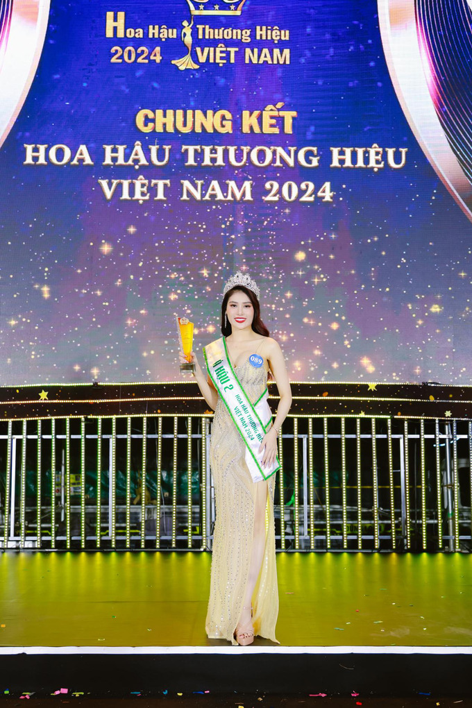 Chân dung nữ doanh nhân đạt danh vị Á hậu 2 trong đêm chung kết Hoa hậu Thương hiệu Việt Nam 2024