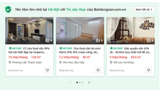 Ảnh chụp màn hình tư trang tin batdongsan.com.vn