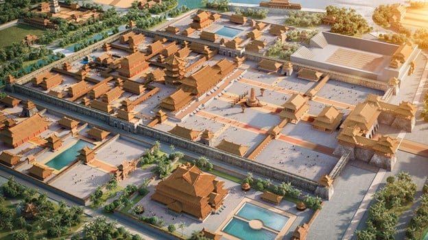 Sun Mega City tái hiện quyền uy vương triều Lý - Trần tại quần thể du lịch văn hóa phỏng dựng Hoàng thành Thăng Long