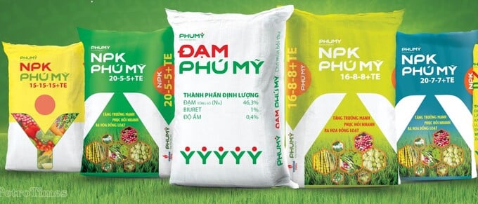 Một số sản phẩm chủ lực của Đạm Phú Mỹ.