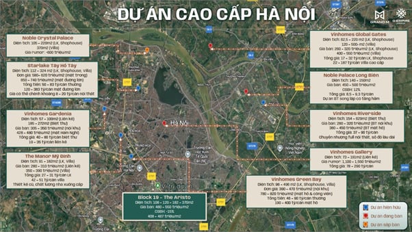 So sánh với các dự án tương đồng nằm theo trục vành đai ba, The Aristo sở hữu nền giá vô cùng hấp dẫn