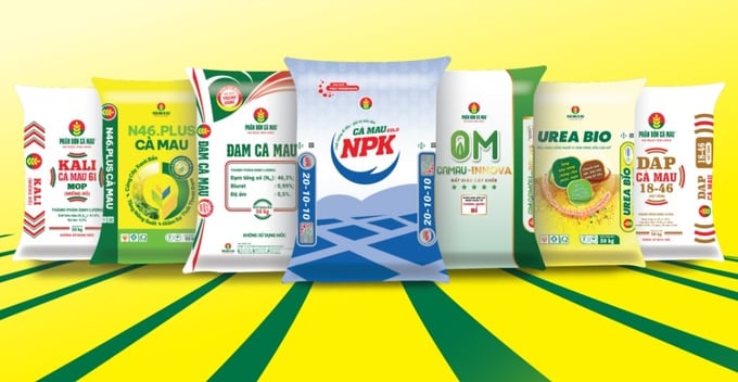 Các sản phẩm chính của Đạm Cà Mau.