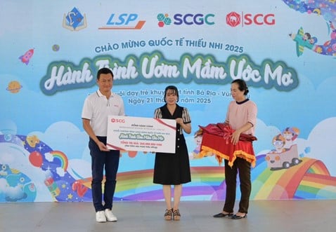 Nhân dịp Tết Thiếu nhi, SCG đã phối hợp cùng Trường Nuôi dạy Trẻ khuyết tật Bà Rịa – Vũng Tàu tổ chức chương trình đặc biệt mang tên “Hành trình Ươm mầm ước mơ” dành cho các em học sinh.