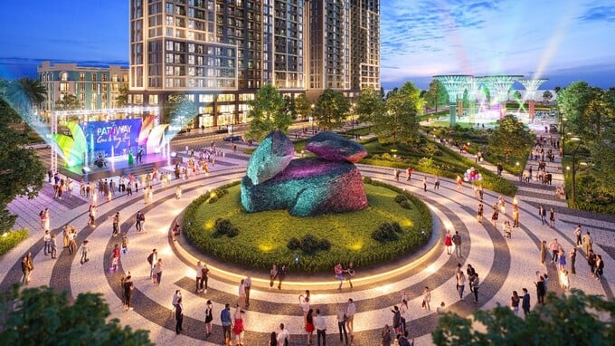 Tòa P2, P3 sở hữu hệ tiện ích sầm uất bậc nhất