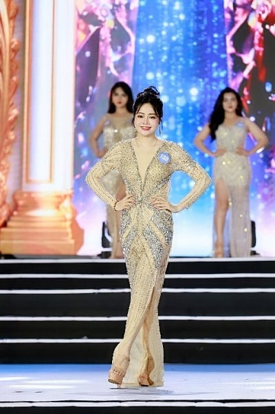 Với vẻ đẹp thanh thoát, thần thái thanh lịch và câu trả lời ứng xử mang tính giải pháp thuyết phục, Hoàng Sen đã đạt danh hiệu Á hậu 1 thuộc Hoa hậu Doanh nhân Đại Việt mùa đầu tiên.