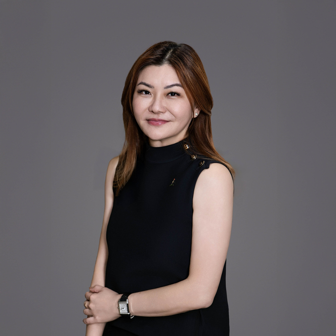Bà Jaselyn Wan, Giám đốc Khối vận hành nhà ở của CLD (Việt Nam) chia sẻ về cam kết của CapitaLand trong việc hỗ trợ giáo dục và nâng tầm cộng đồng, hưởng ứng chuỗi hoạt động tổng kết năm học của chương trình “Trường học CapitaLand Hy vọng”
