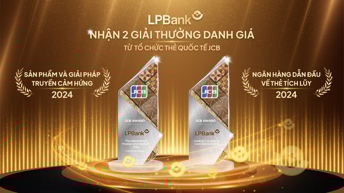 LPBank được vinh danh ở 2 hạng mục giải thưởng danh giá của Tổ chức thẻ quốc tế JCB