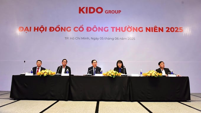 Ngày 5/6, tại TP.HCM, Tập đoàn KIDO tổ chức Đại hội đồng cổ đông thường niên 2025.