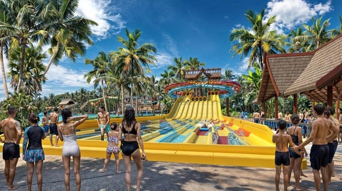 Công viên nước Sun World quy mô 20 trò chơi sẽ xuất hiện tại Vũng Tàu