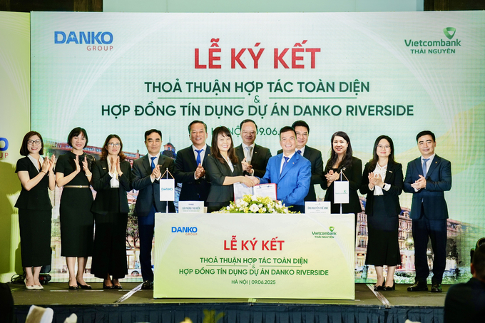 Danko Group và Vietcombank kí kết thoả thuận hợp tác toàn diện